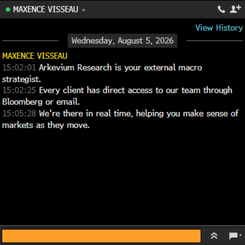 Bloomberg chat with the Arkevium Research team